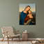 «Madonna and Child» par Leopold Kupelwieser, reproduction d'art sur toile tendue avec châssis-488200534