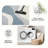 1PC Abstract Minimalist Wavy Neutral Pastel Tone area rugs for Living Room, Soft and Comfortable, Suitable for all seasons, easy-to-maintain, machine washable Indoor floor mat, Under Table Farmhouse suitable for Dining Room, Bedroom, Entryway,-129466967