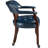 LUMERA Collection Swivel Tufted Arm Dining Chair Poker Chair Cherry-1480359264-1507786028