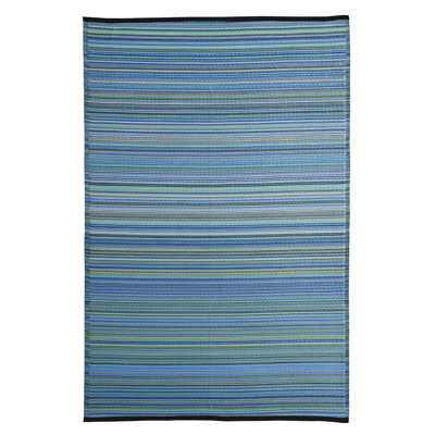 Tapis en plastique d'intérieur / extérieur réversible à séchage rapide de qualité supérieure Fiesta