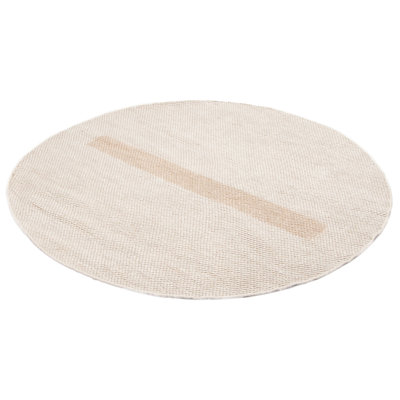 Sienna White Rug 5'10" x 5'10"