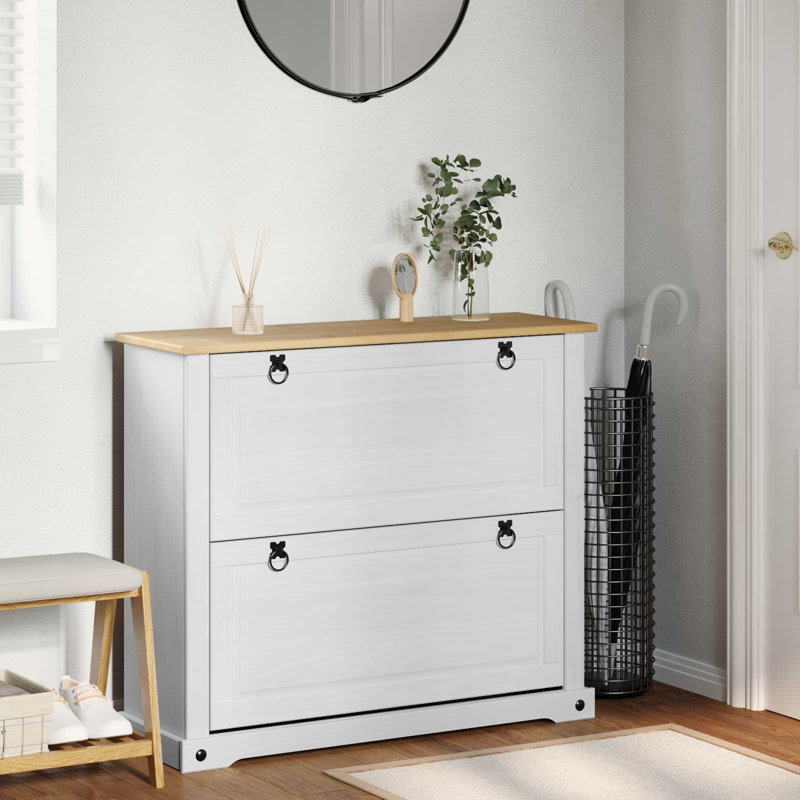 Shoe Storage Cabinet, 85 cm H x 99 cm W x 32 cm D