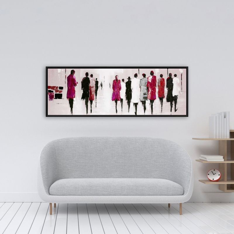 «Walk» sur toile