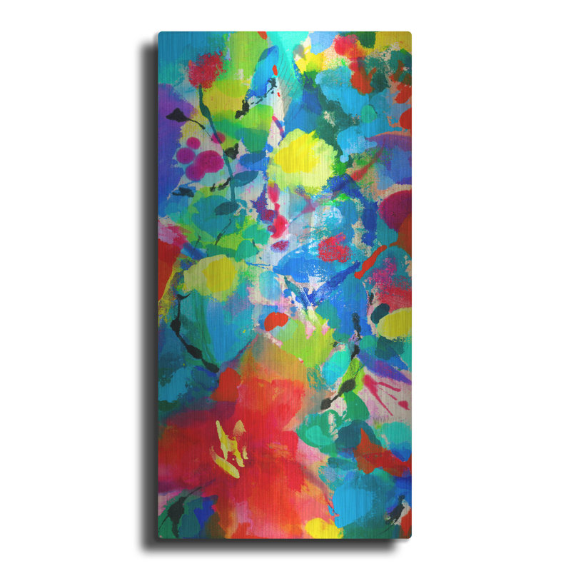 «Floral Symphony» par Wyanne, H 24 po x l 12 po