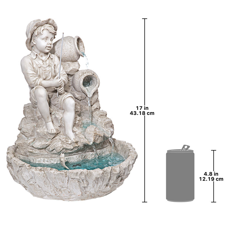 Fontaine de jardin Little Fisherman
