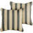  Stripe Indoor/Outdoor Throw Pillow