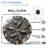 Modern Artistic 2D Wall Clock Decorative Home Decor Art - 12'' Modern Glass Wall Clock
