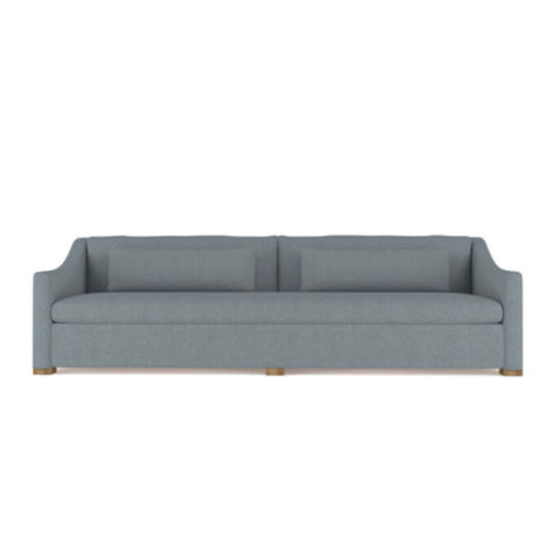 Canapé Crosby, H 32,5 po x l 120 po x P 43 po, Patiné, Brume de lin Box Weave