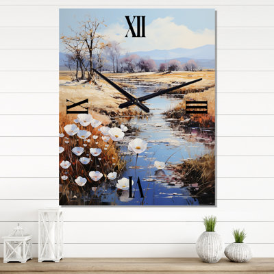 Gwern - Horloge murale moderne campagne