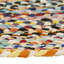 Round Demetrius Cotton Hand Woven Area Rug-1135447704