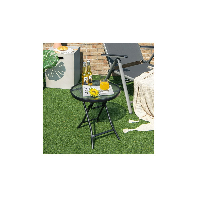 Table d'appoint en acier
