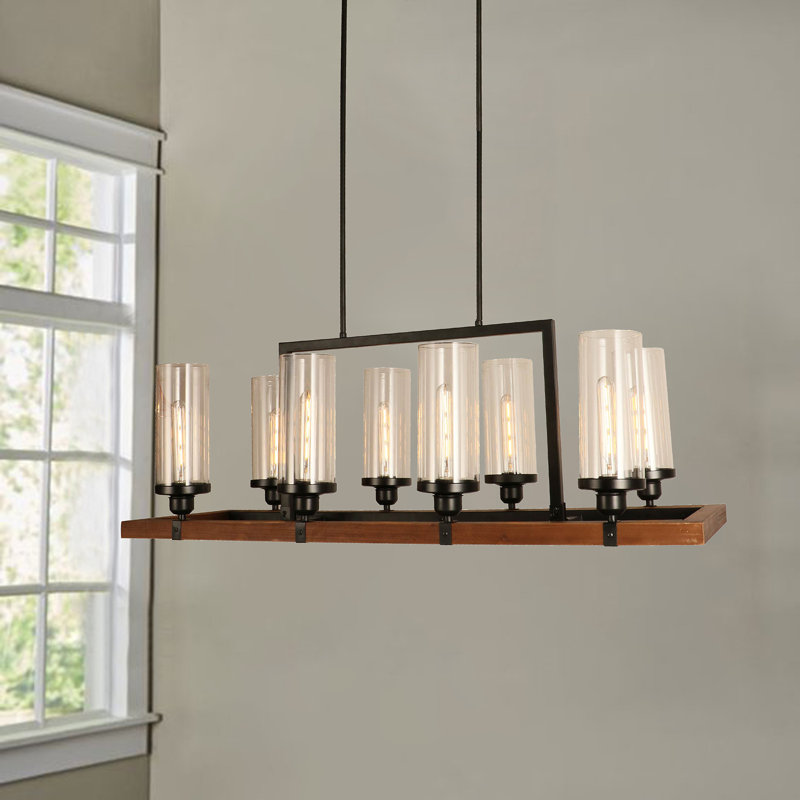 8 - Light Square / Rectangle Chandelier