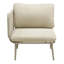 Fauteuil club d'extérieur moderne