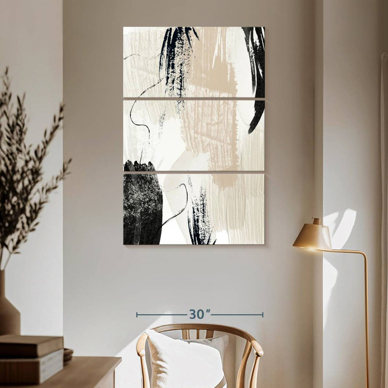 Avery Brush Strokes VIII, 65" H x 42" W