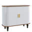 Buffet avec porte-bouteilles et porte-verres-129687753