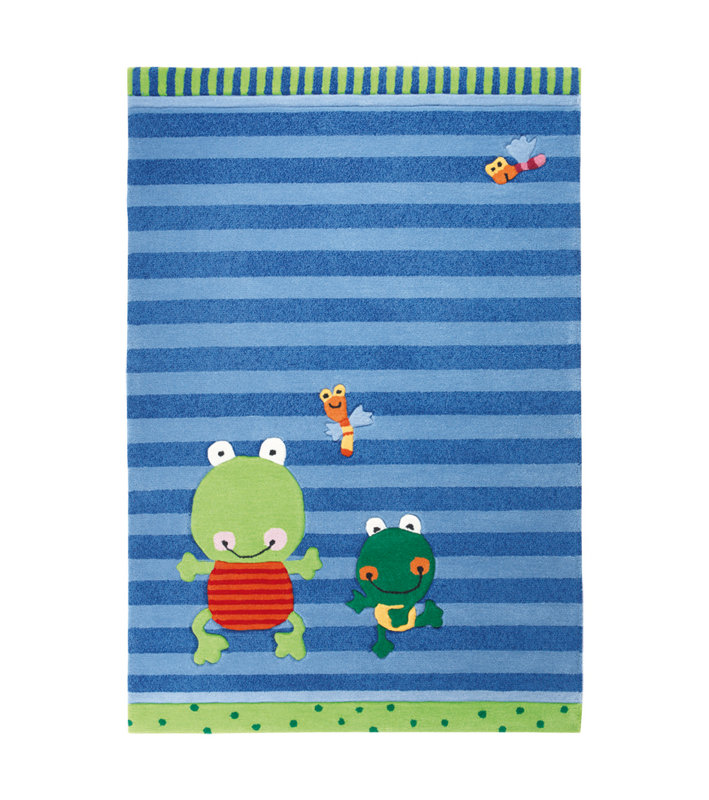 Striped Hand Woven Area Rug, 120 x 180cm