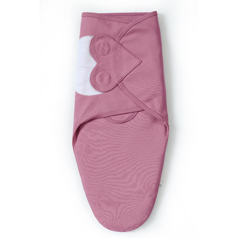 SwaddleMe Original Swaddle for Baby Boy and Girl, 100% Cotton, Easy Adjustable, 0-3 Months, 1.0 TOG, 3-Pack - Pink (Set of 3)
