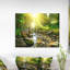 «Mountain Stream in Forest», reproduction de photo sur toile-802859900-802859901