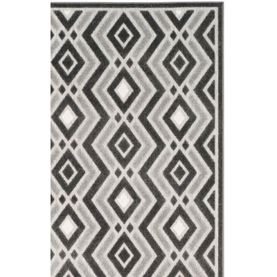 Tapis d'extérieur gris Schill