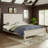 Queen Size Bed Frame with 104" Wide Headboard & Storage Ngihtstands & LED Light-2053374603