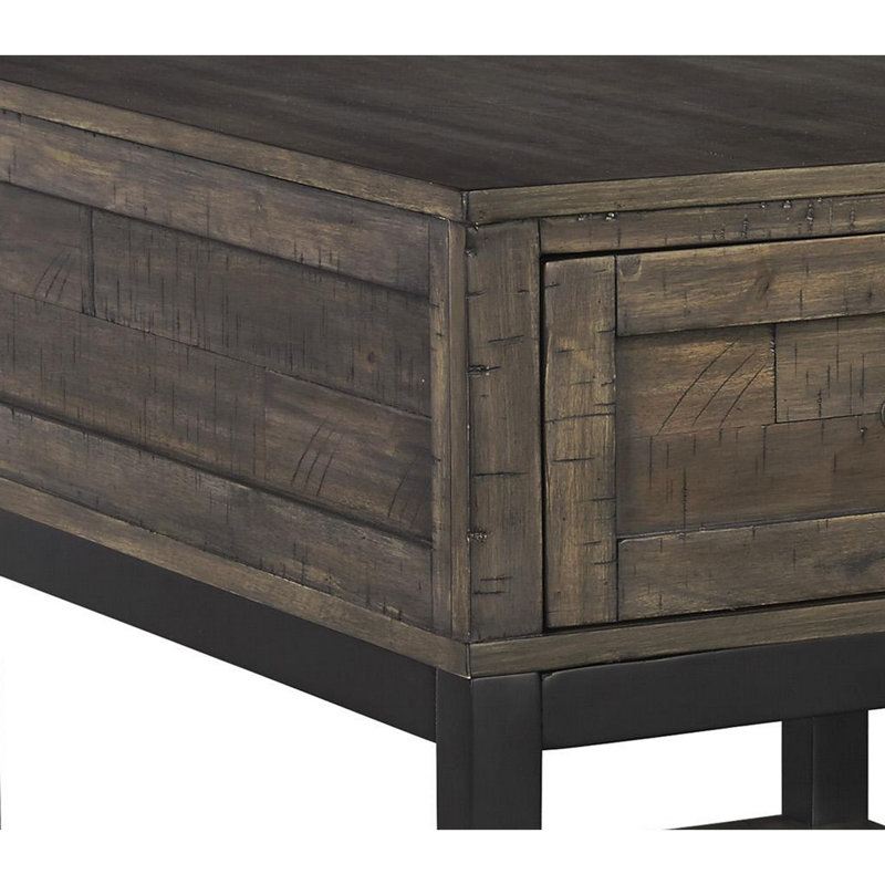 Table de bout avec rangement Andi