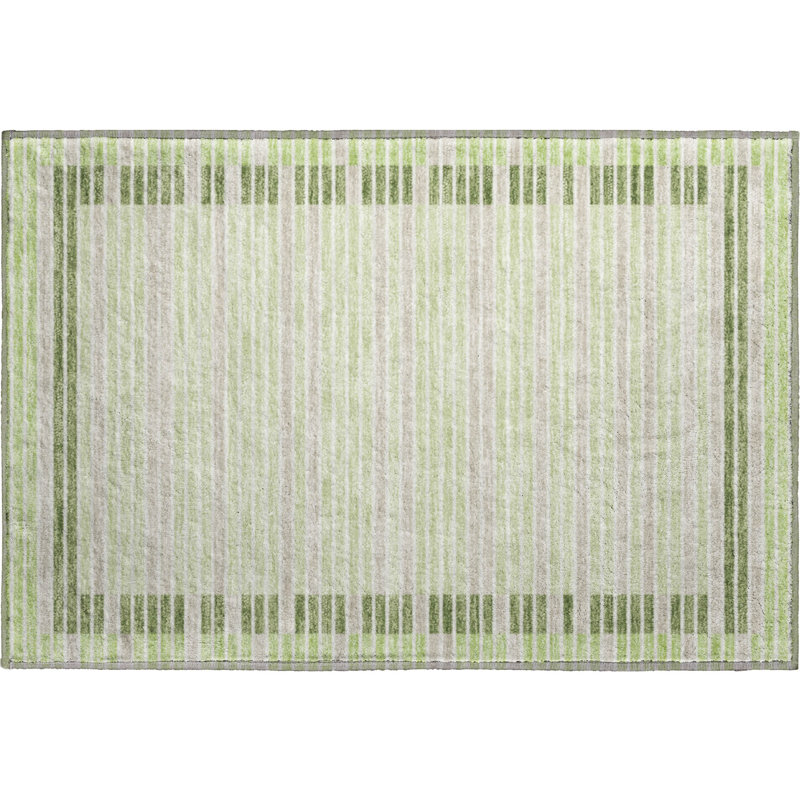 Premium Machine Washable Elize AMF1398 Stripes Rug, Rectangle 1'8" x 2'6"
