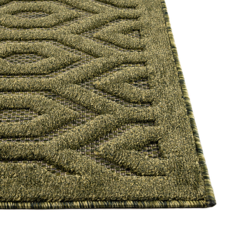 Tapis intérieur / extérieur vert, Rectangle 2 pi x 3 pi