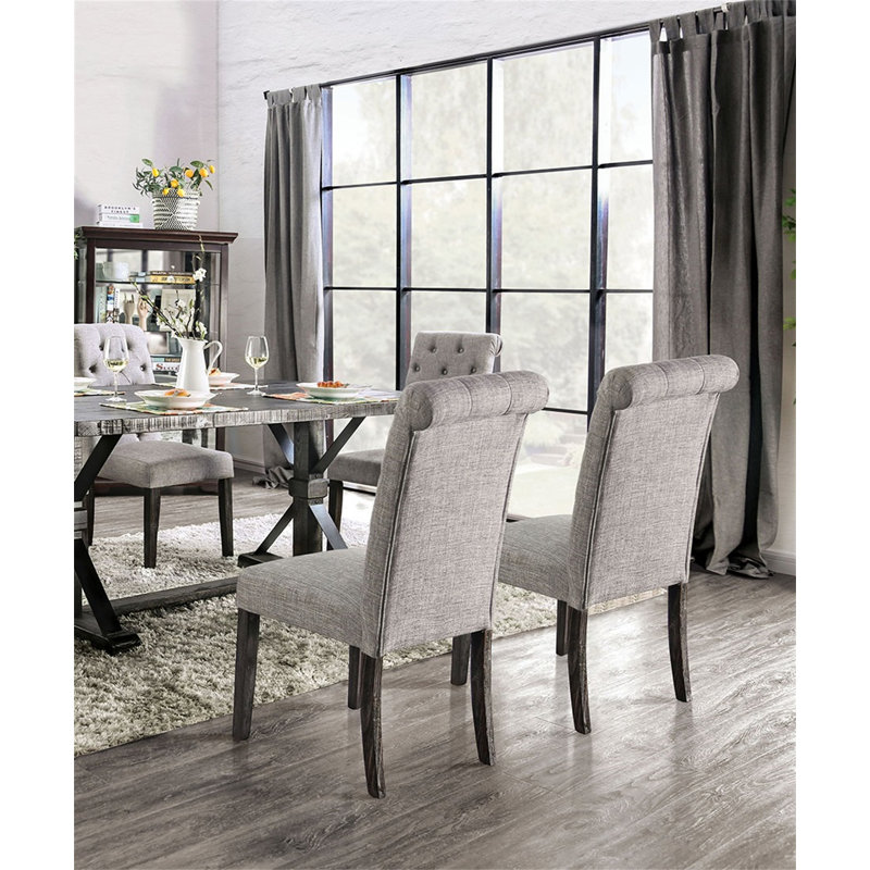 Rustic Side Chairs Set