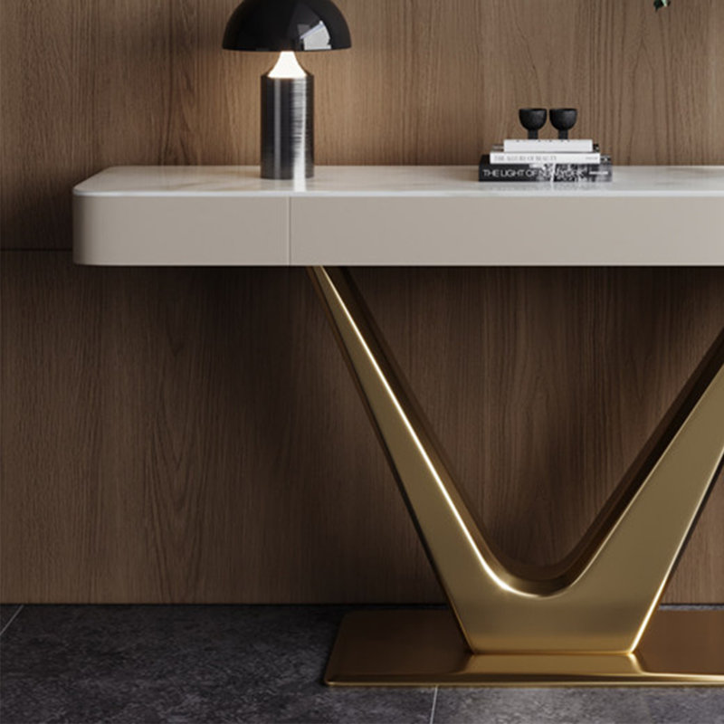 Console Italian Light Luxury, H 35,4 po x l 39,4 po x P 13,8 po