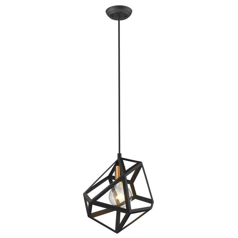 Allport 1 - Light Single Pendant, Matte Black