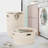 Ribbed Laundry Basket with Handles