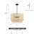 Cibecue 4 - Light Dimmable Chandelier