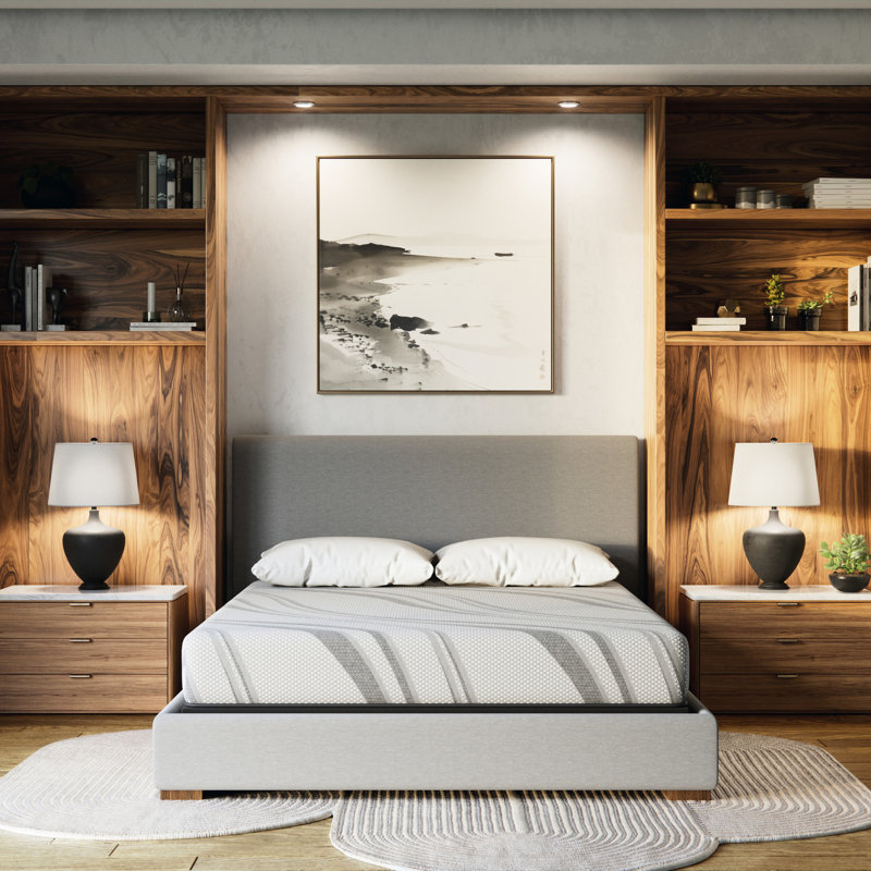 Matelas en mousse de gel 8 po Nl (taille double) - ferme avec construction et noyau de confort à haute densité pour une solution de sommeil à long terme