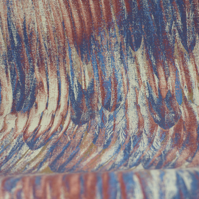 Rouleau de papier peint à motif ombré, Mauve