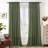 Janie Rod Pocket Semi-Sheer Curtain Panel Pair-1641553958-1651270347