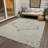 Riven Beige Washable Indoor-Outdoor Rug - -1064021985