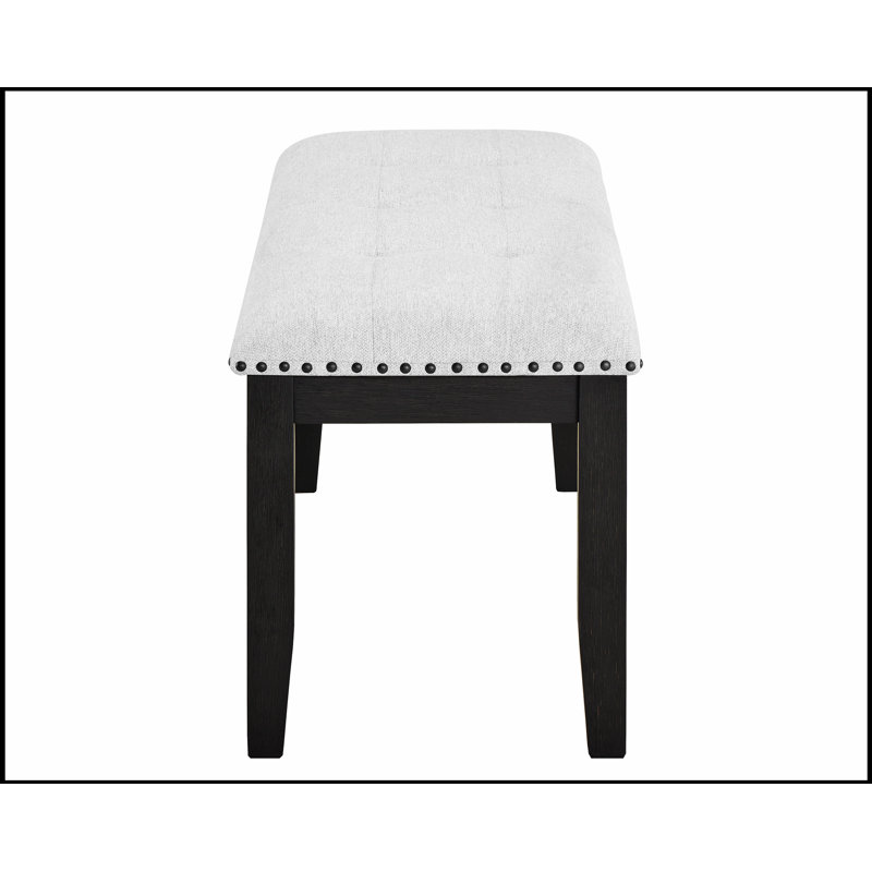 Banc de salle à manger rembourré 1pc