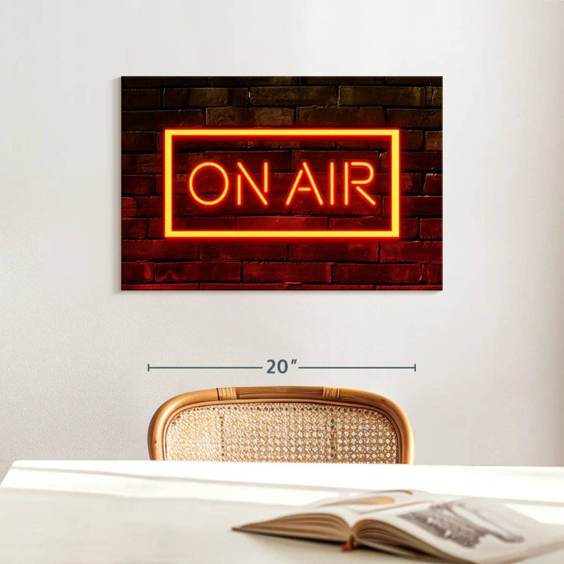 Tergel On Air, 16" H x 24" W