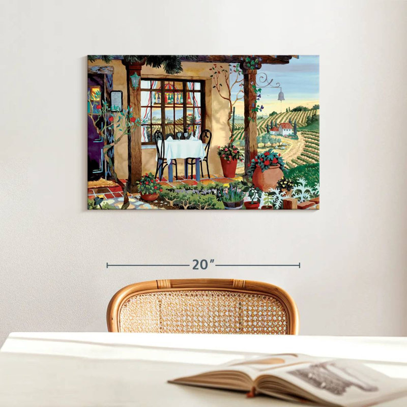 Alvord «A Taste Of Wine Country», H 16 po x l 24 po