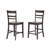 Lillydale Solid Wood Counter Stool with Solid Wood Frame