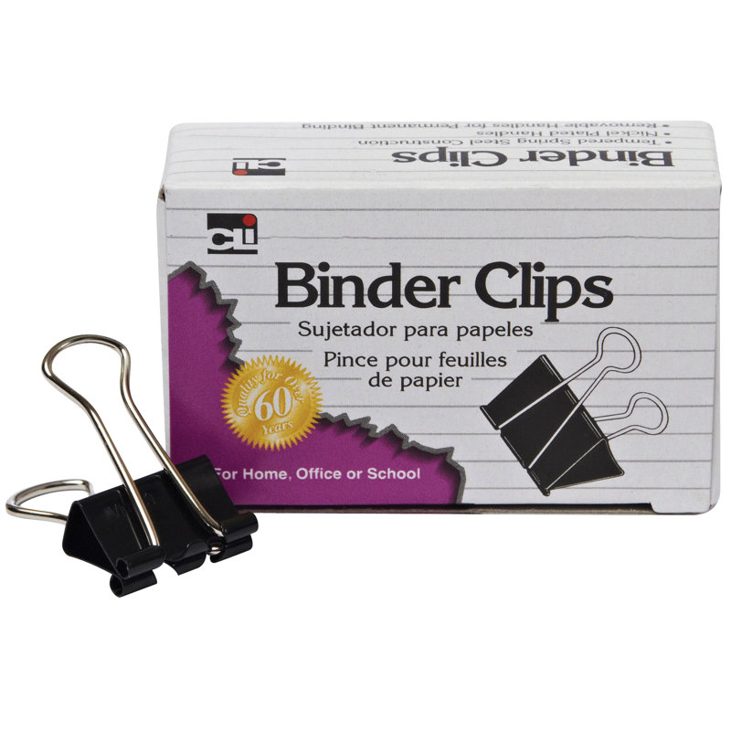 Ensemble de pinces à reliure