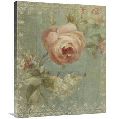 " Rose On Sage "