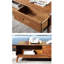 Table basse de style nordique minimaliste