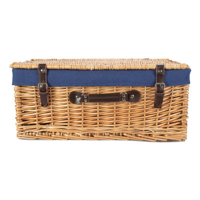 Wicker Hamper with Lining