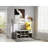 Storage Bench, Shoe Bench, Entryway Bench With Padded Cushion, Drawer And Open Compartments, Bench With Storage, 3 Tier Shoe Rack Bench