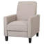 Fauteuil inclinable manuel en lin-1572612965