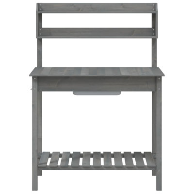 Braily Wood Potting Bench