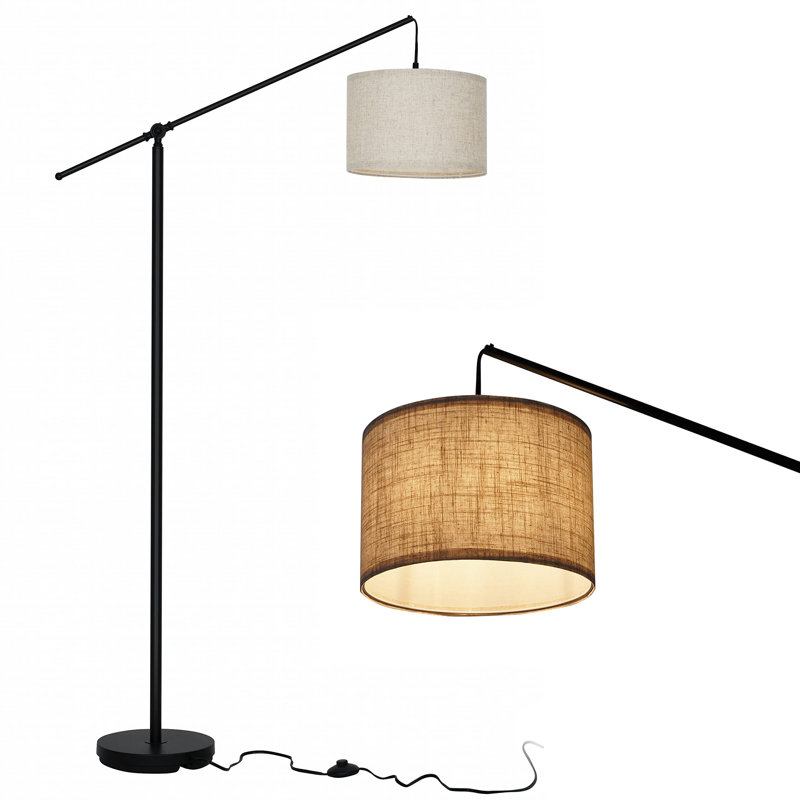 Lampe sur pied arquée 72,01 po Kerio