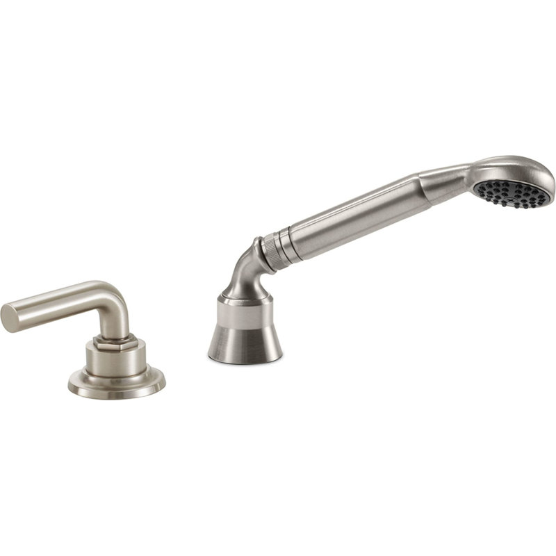 Descanso Tub Filler with Diverter, Satin Nickel