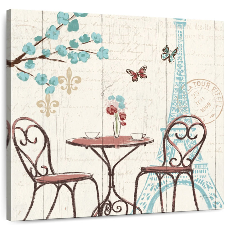 Paris Tour I, 33" H x 33" W